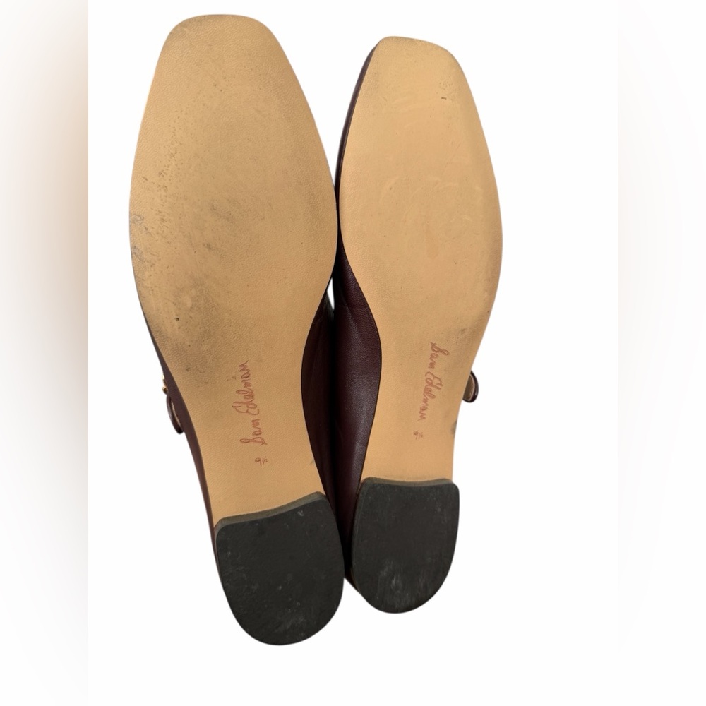 Sam Edelman Michaela Mary Jane Flat with Gold Buckle - Picture 6 of 6